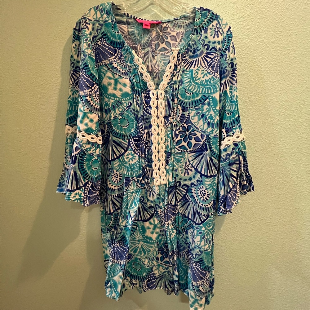 Lilly Pulitzer EUC Hollie Tunic Dress Size M
